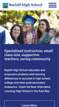 Mobile Screenshot of bayhillhs.org